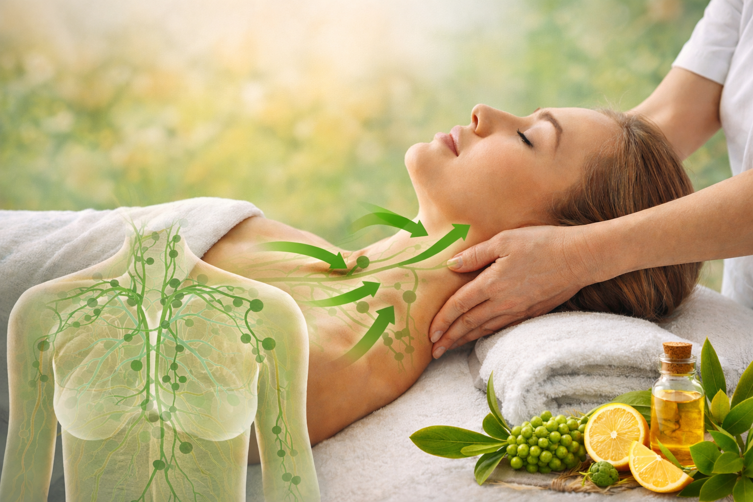 Drenaje linfático profundo